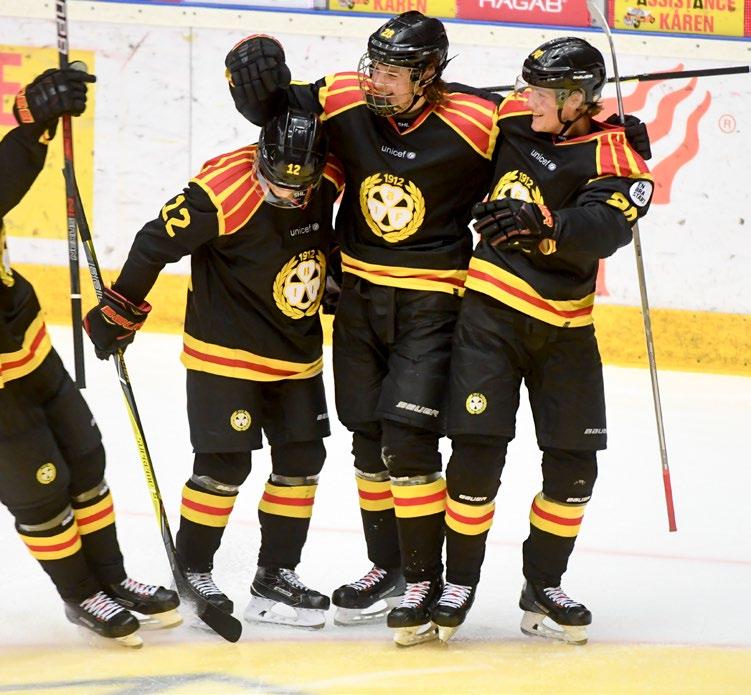 Brynäs IF Nettoomsättning (tkr) 154 939 165 133 Totala verksamhetskostnader (tkr) 150 382 148 665 Årets resultat (tkr) -919 9 825 Eget kapital (tkr) 14 113 14 992 Tabellplacering 10 5 Vunna poäng