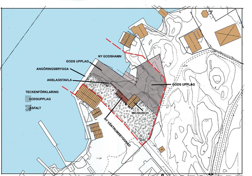 4.3 Långegärde 4.4 Västra bryggan Långegärde nuvarande brygga uppfördes 1983 på kommunens initiativ. Bryggan finansierades huvudsakligen av staten (utvecklingsfonden?).