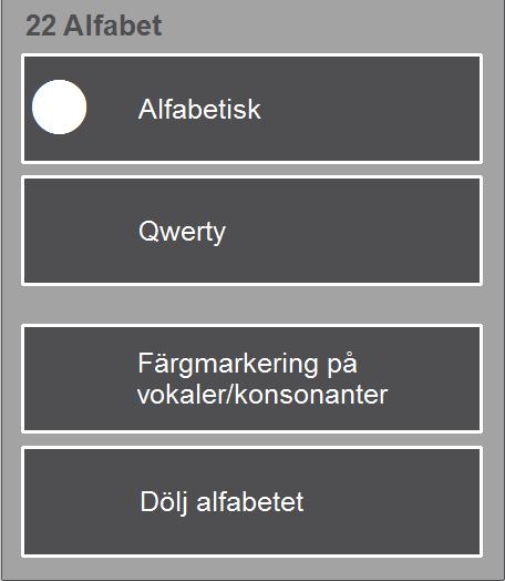 När man väljer Annat/inget av ovanstående istället för Skola eller Förskola sker följande ändringar: Sidhänvisning till skola/förskola tas bort från sida 1 (sida 1a om Länk till samtalsord är valt)