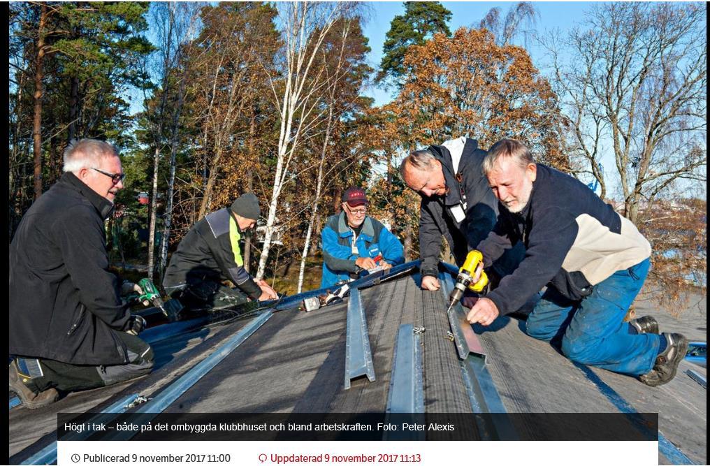 Besök av SN gav