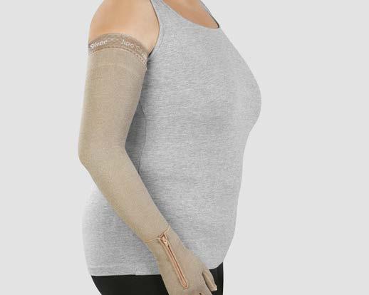 32 Produktkatalog Flebologi Lymfologi Ärrbehandling Kompressionsärmar (med söm) 80 UV skyddsfaktor Juzo Expert För ett liv i rörelse även med