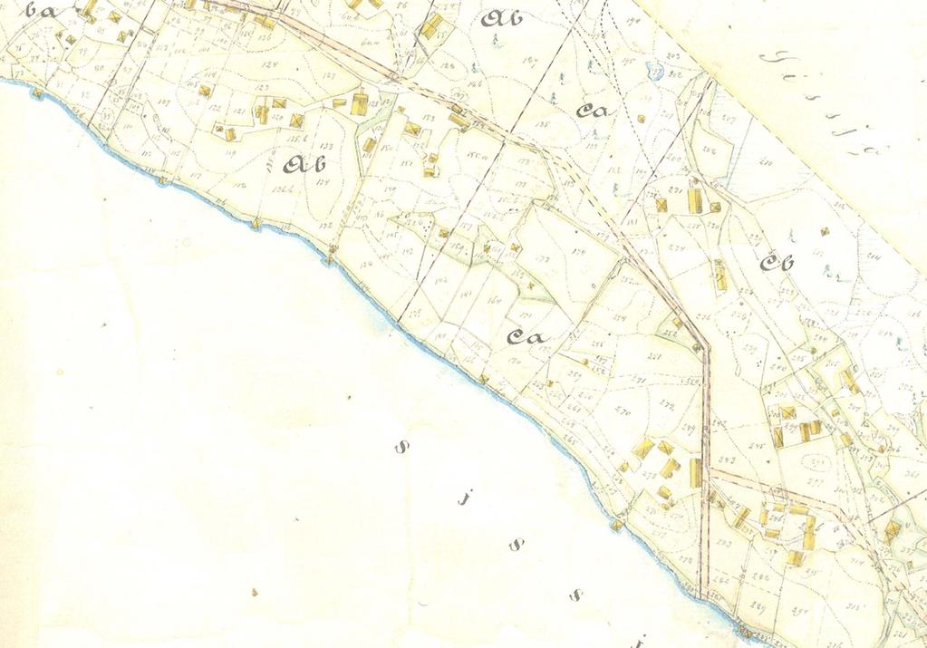 Bilaga 3 karta från laga skifte 1884-1887 Laga skifte genomfördes i Sidsjö by under åren 1884-1887 och fastlades 1891.