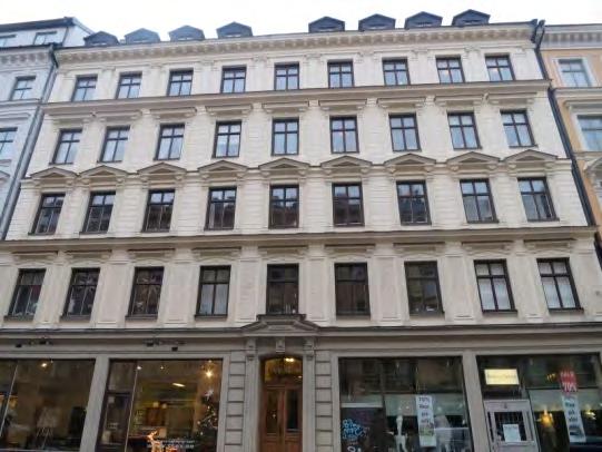 41, Stockholm Byggår 1883 Antal lägenheter 20 st Total boarea (BOA) 1