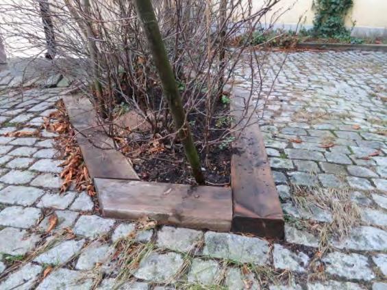 kantstöden i trä lite kärlek i form av oljning minst