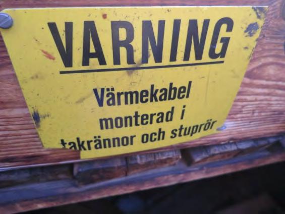 Sustend Underhållsplan BAS 2015-12-07 Sida 22 av 43 Stuprören är utrustade med