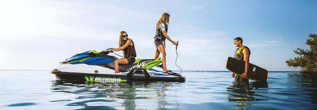 DRAGSPORTER WAKE 155 DEN ENDA VATTENSKOTERN KONSTRUERAD FÖR VATTENSPORTENTUSIASTER.