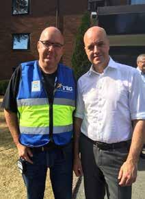 Från det att Länsstyrelsen tog över ansvaret för insatsen borde utlarmningen av andra grupper inte ha skett genom Civilförsvarsförbundet eller andra grupper utan genom en stabsfunktion mot respektive