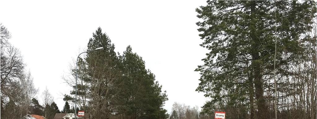 dike. Även busshållplatsen Bergstig byggs om till en