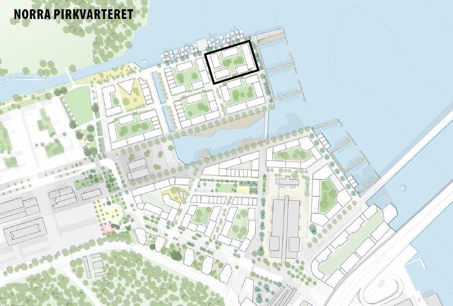 Markanvisningstävling nr 1 för bostäder i Kolkajen, Norra Djurgårdsstaden Stockholms stad genom dess exploateringsnämnd (staden) bjuder in till lämnande av anbud avseende förvärv av mark för ca 75