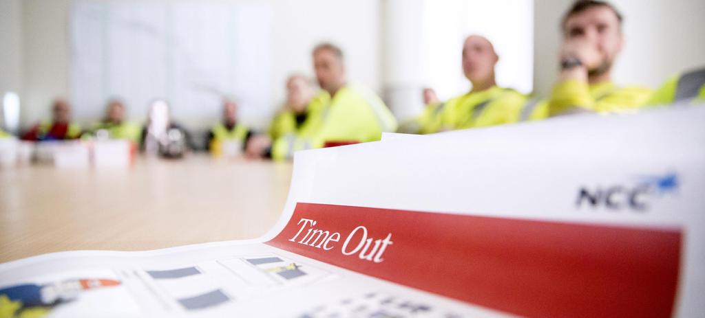 Time Out ett viktigt verktyg i NCC:s av
