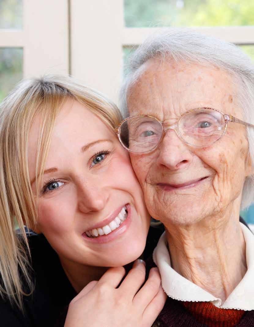 Äldreomsorg & Hospice Kvalitet i salutogen äldreomsorg Bräcke Diakoni ansvarar för drift av äldreboende, korttidsboende, gruppboende, boende för demenssjuka och hospice.