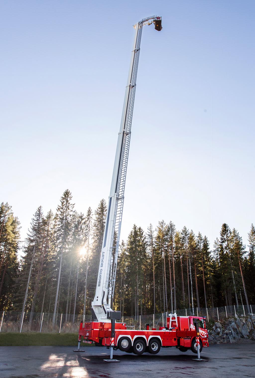 Bronto Skylift F60XR Bronto Skylift F60XR världens högsta