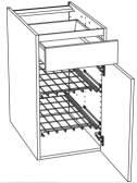 Harmoni Solid A4G 006494767 006494764 A5G 006494787 006494784 A6G 006494805 006494802 Bänkskåp med gallerhylla Bänkskåp Bredd