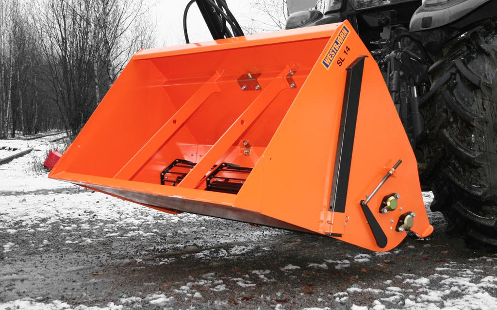 Väl skyddade lagringar som är lättåtkomliga. Utvändig hydraulmotor. Modeller: SA300, SA500, SA800, SA1100, SA1500, SA1800. Utbytbara knaster på valsen.