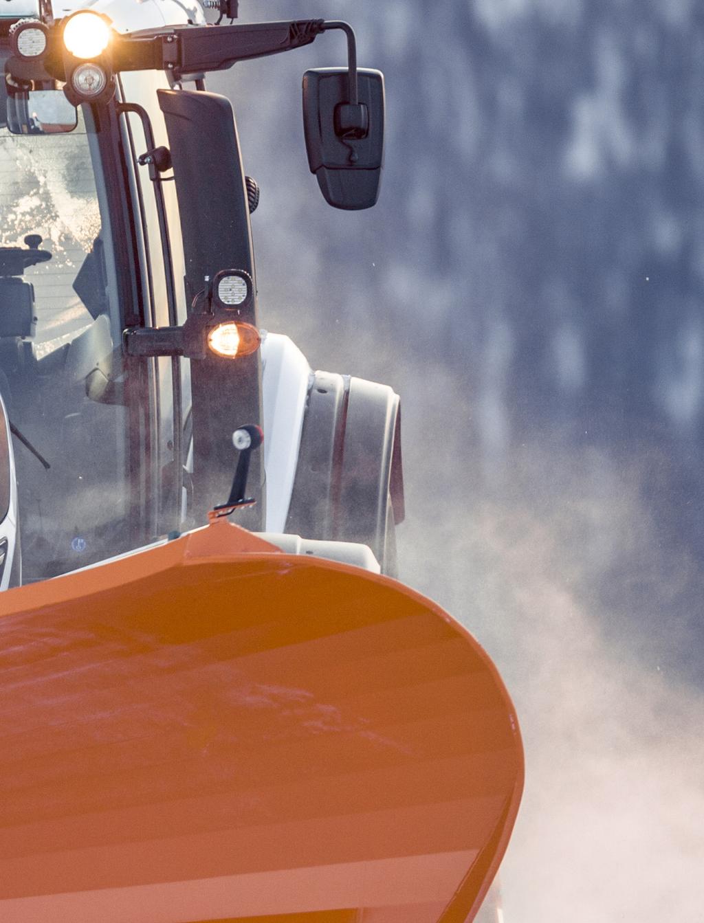 Klaffskopa Sopmaskiner för snö FMG SLK HOLMS SL Ett effektivt redskap för snöröjning och lastning av snö från gårdar, gång- och cykelvägar.
