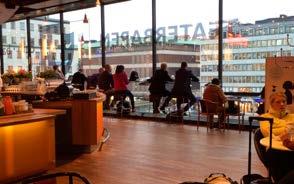 Förstudie Göteborgs nya kulturhus i Bergsjön Verksamheten Block 3: Cafe och kök 147 Café 62 Cafe / restaurang sittyta och övrig dekoration Scen Hängningsmöjligheter för utställning Värmerier