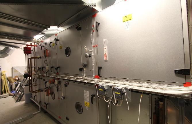 WP 4 Installationsteknik och byggnadsfysik Fokus på ventilationsteknik och klimatskal.