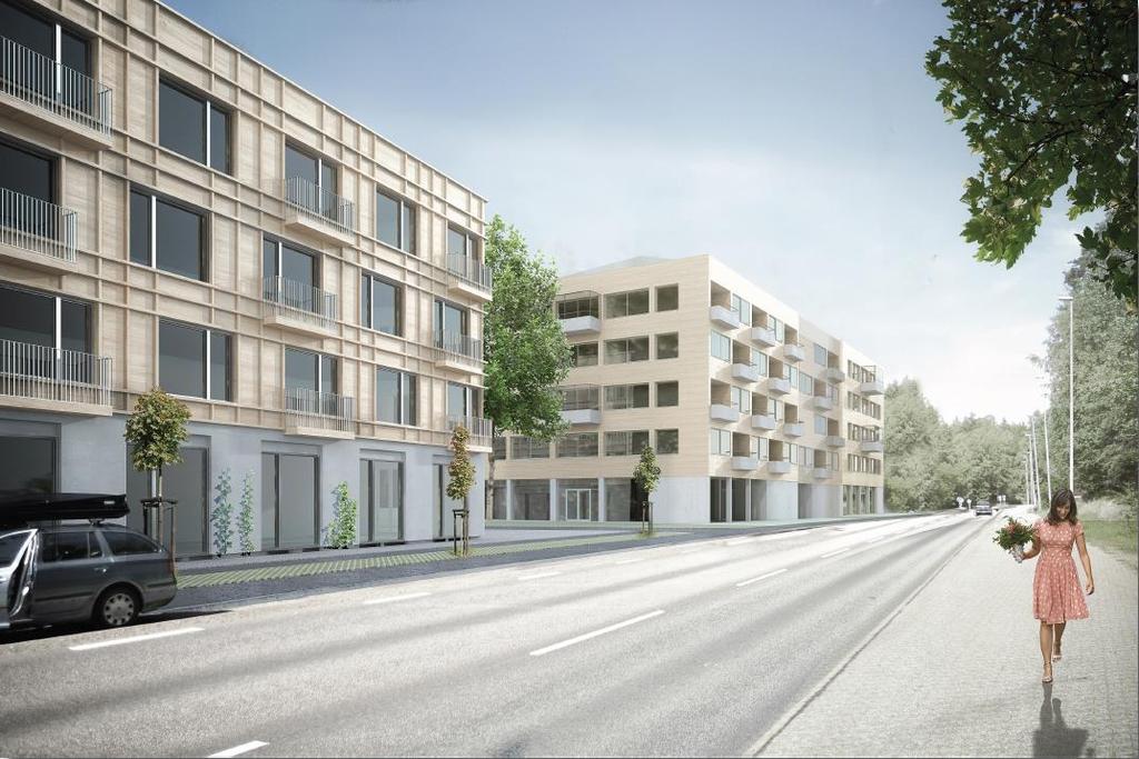 1. Svenska Vårdfastigheter AB 72 lgh 1 rok à 32 kvm äldreboende 24 lgh 2 rok à 50-55 kvm + en övernattningslägenhet trygghetsboende 500 kvm sparad byggrätt (sannolikt korttidsplatser 6-7 lgh)