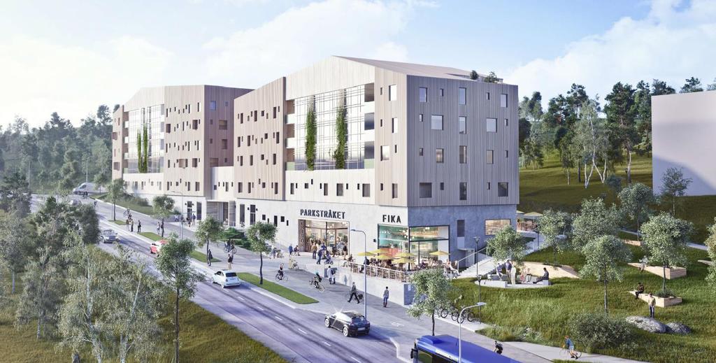 2. Astagården AB Äldreboende 87 lgh à 35 kvm Nytänkande: inslag av studentlgh (9