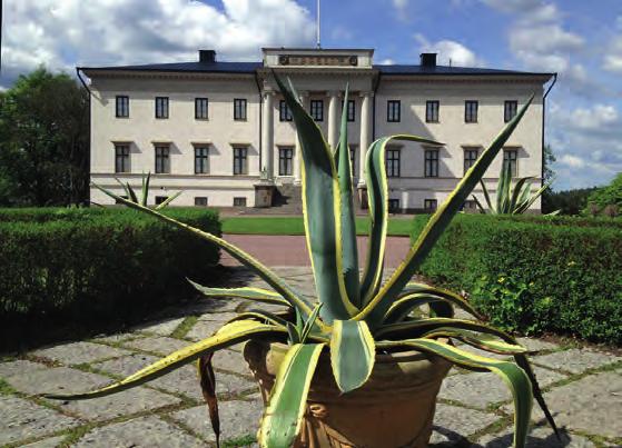 Stjernsunds slott Vackert beläget på en udde i Alsen ligger Stjernsunds slott, en nyklassicistisk pärla som anses ha en av Sveriges bäst bevarade interiörer från 1850-talet.