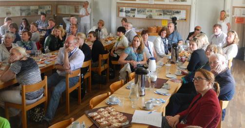 Nordsjökommissionen Generalförsamling på möte i Halland 10-13 juni tar 12 juni del av information om Hav möter Land och studiebesök vid Kattegatt stränder Hav möter Land tillsammans med Länsstyrelsen