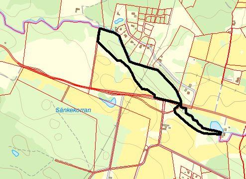 länsstyrelsen det område som avgränsats på bifogad karta (bilaga 1) som naturreservat.