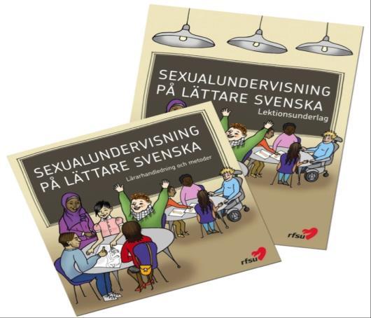 Sexualundervisning på lättare svenska - Lärarhandledning och metodmaterial - Lektionsunderlag (bilder, ordlista osv) - Webbstöd- med bla inspirationsfilm,