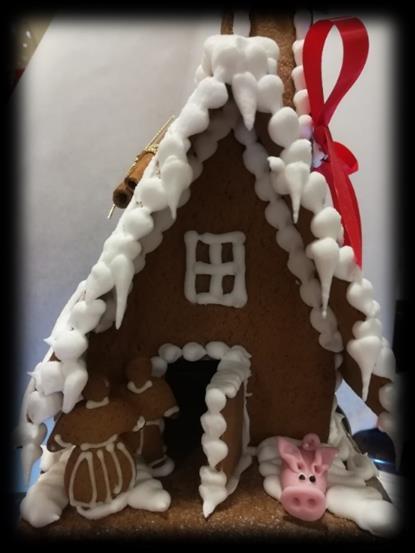 11. Dekorera Pepparkashus på Sikta Stenugnsbageri Vi sätter ihop ett pepparkakshus och garnerar upp det fint. I ett bageri är julen en högtid som ger energi trots många timmars arbete.