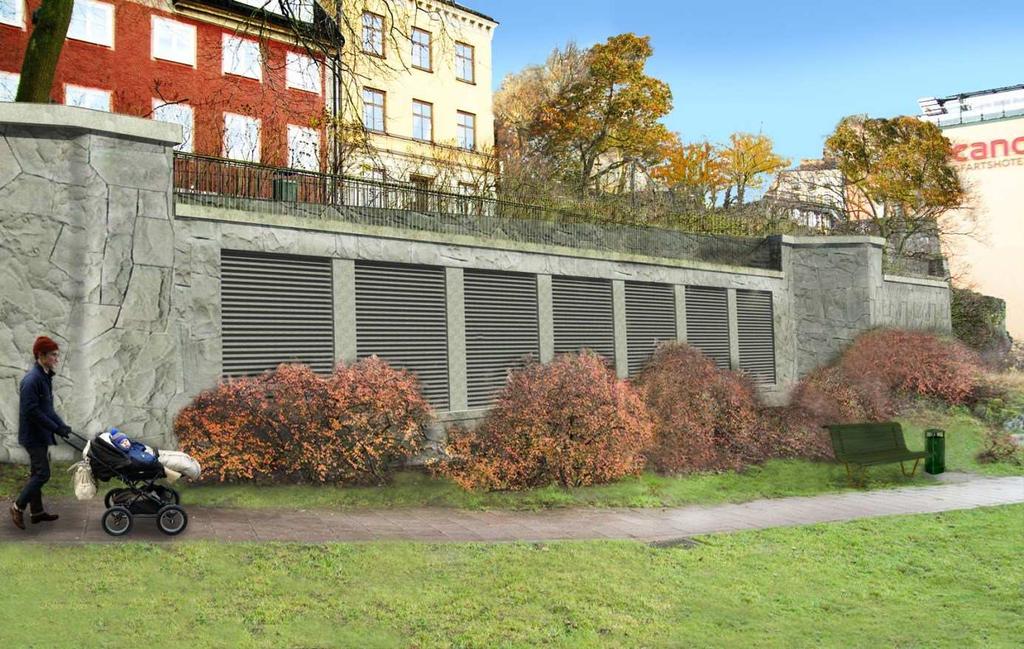 Sida 43 (72) Teknik Ventilation Bussterminalen är en stor anläggning vilket innebär stora ventilationsanläggningar.
