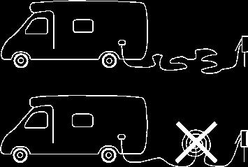 Beskrivning Elsystem ELSYSTEM Elsystemet i KABE TravelMaster består av tre olika elektriska system: Elsystem 230VAC. Används till värmepannans elpatron, kylskåp och batteriladdaren.