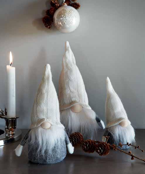 ADVENT SANTA vit 3 st