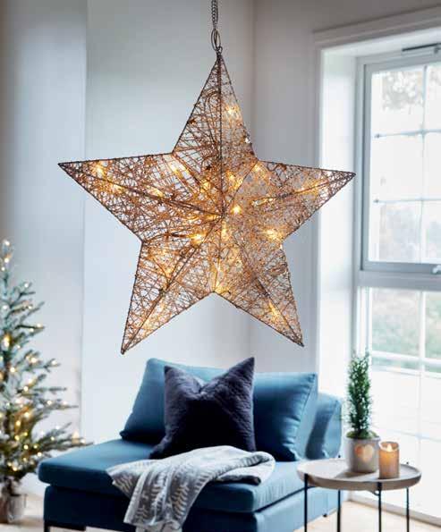 SPARKLING CHRISTMAS STJÄRNA H51 cm