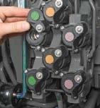 Självstänande ventillok er effektivt skydd mot nedsmutsnin oh ör det möjlit att koppla hydraulik med en hand. JJ Belysninen är lätt att ställa in oh justera tak vare den tydlia layouten.
