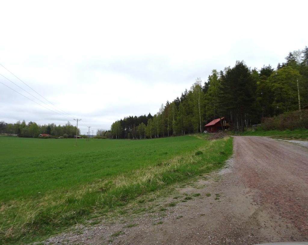 Figur 18 Sikt från Solberga mot riksintresset Nyköpings dalgång. Foto: KMV forum 4.