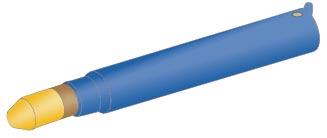 Riktmedel Se skarpt vapen. Ammunition M4020-529010 20/86 SLÖVNPRJ 86 Patronen har en projektil med spårljussats. Patronen har också en splitterfri bottenbricka av rostfritt stål.