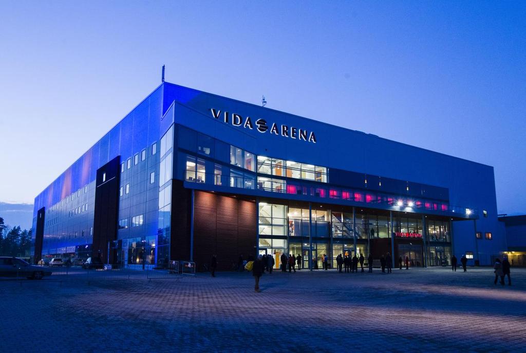 Växjö Lakers Fastighets AB Växjö Lakers Fastighets AB står för driften av VIDA Arena.