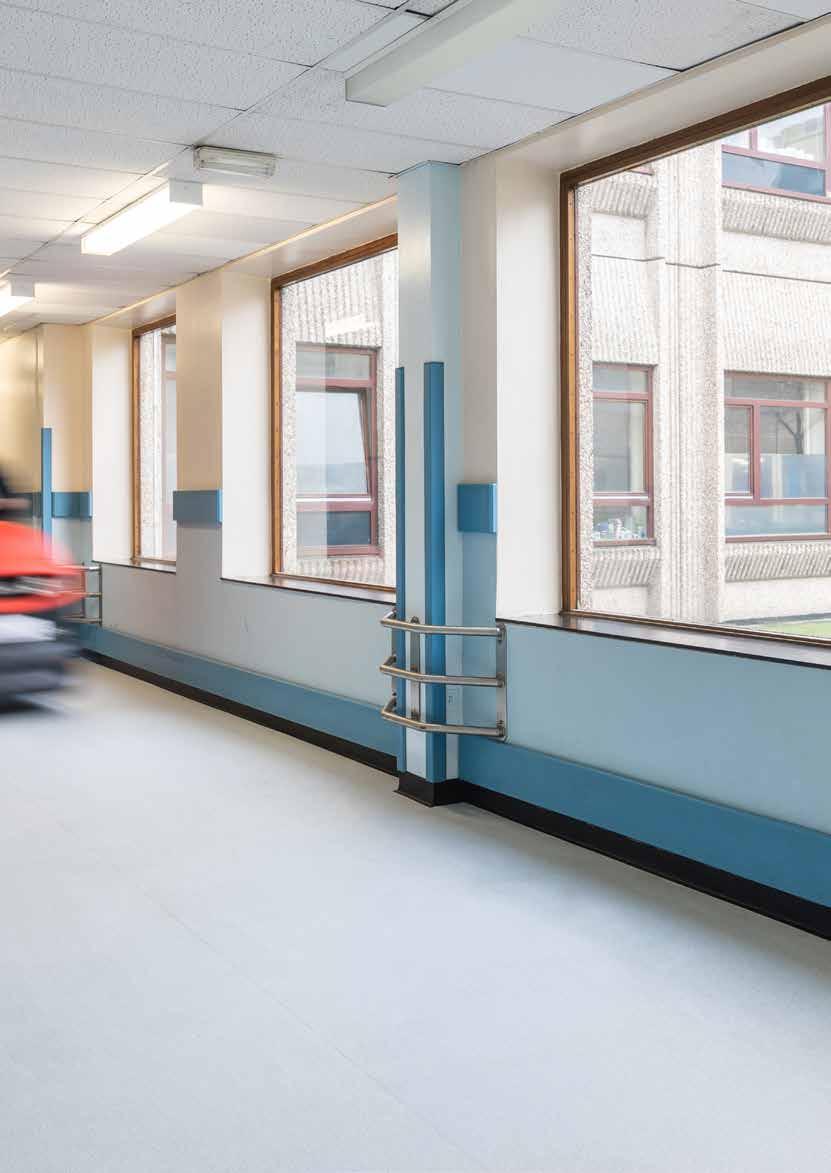 Lee Bushell, tillförordnad chef för investeringsprojekt Warrington Hospital Altro Cantata har varit perfekt för oss på så många sätt.