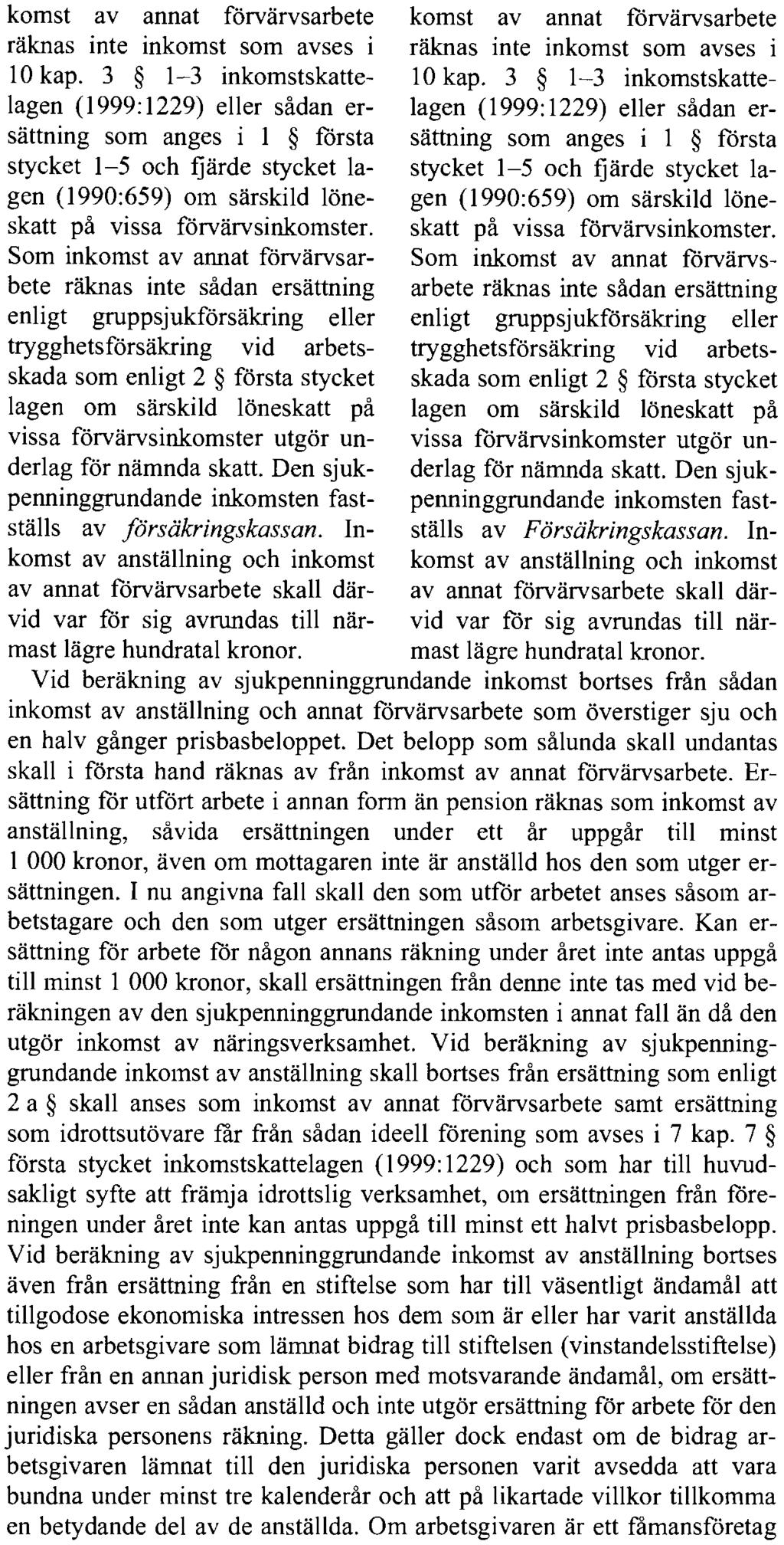 REGERINGENS LAGFÖRSLAG