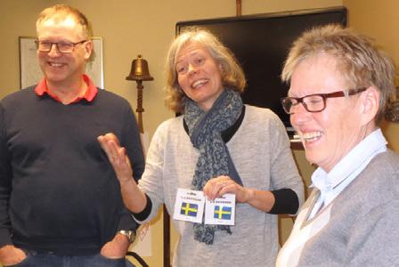 Till klubbens ordförande omvaldes Ulf Hamrefors och ny till styrelsen valdes Catharina Ekman, som ersätter avgående kassör Gun Millinger. Övriga i styrelsen omvaldes.