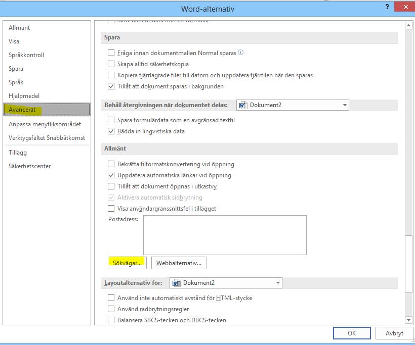 4.2.1 Fliken IN-register i Word visas inte efter att installationen är