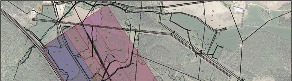 1 OBJEKT På uppdrag av Ljusdal kommun har Tyréns AB utfört en geoteknisk inventering av befintliga förutsättningar för lokalisering av timmerterminal i Böle, Ljusdal.