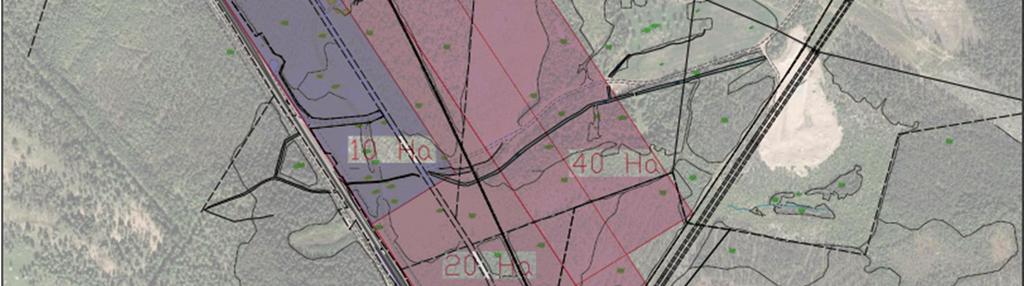 2 ÄNDAMÅL Syftet med undersökningen är att ge en översiktlig bild gällande de geotekniska förhållandena på plats och hur massbalans skulle påverkas utifrån en areal för