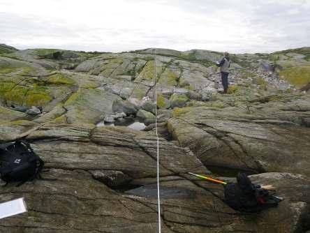MOTH Demon stration of an integrated North-European system for Monitoring Terrestrial Habitats 9 substratbaserade, breda strand typsklasser: klippor, block/grus, sand, vegetations klädd eller anlagd/