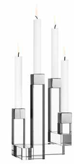 CELESTE NEW Design Anne Nilsson 1991 Handmade in Sweden Celeste candlesticks are award-winning design classics from Orrefors.