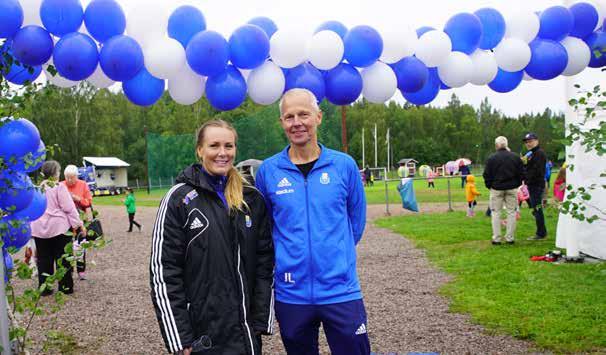 NOTISER PÅ GÅNG Pigg 100-åring firad i Svärdsjö i somras fyllde fotbollsklubben Svärdsjö IF 100 år och firade med en fullspäckad dag på idrottsplatsen i Svärdsjö.