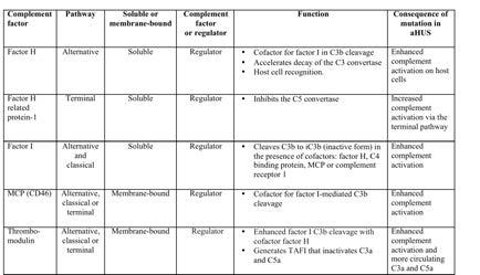 Fenotyp av ahus mutationer Karpman D, et al.