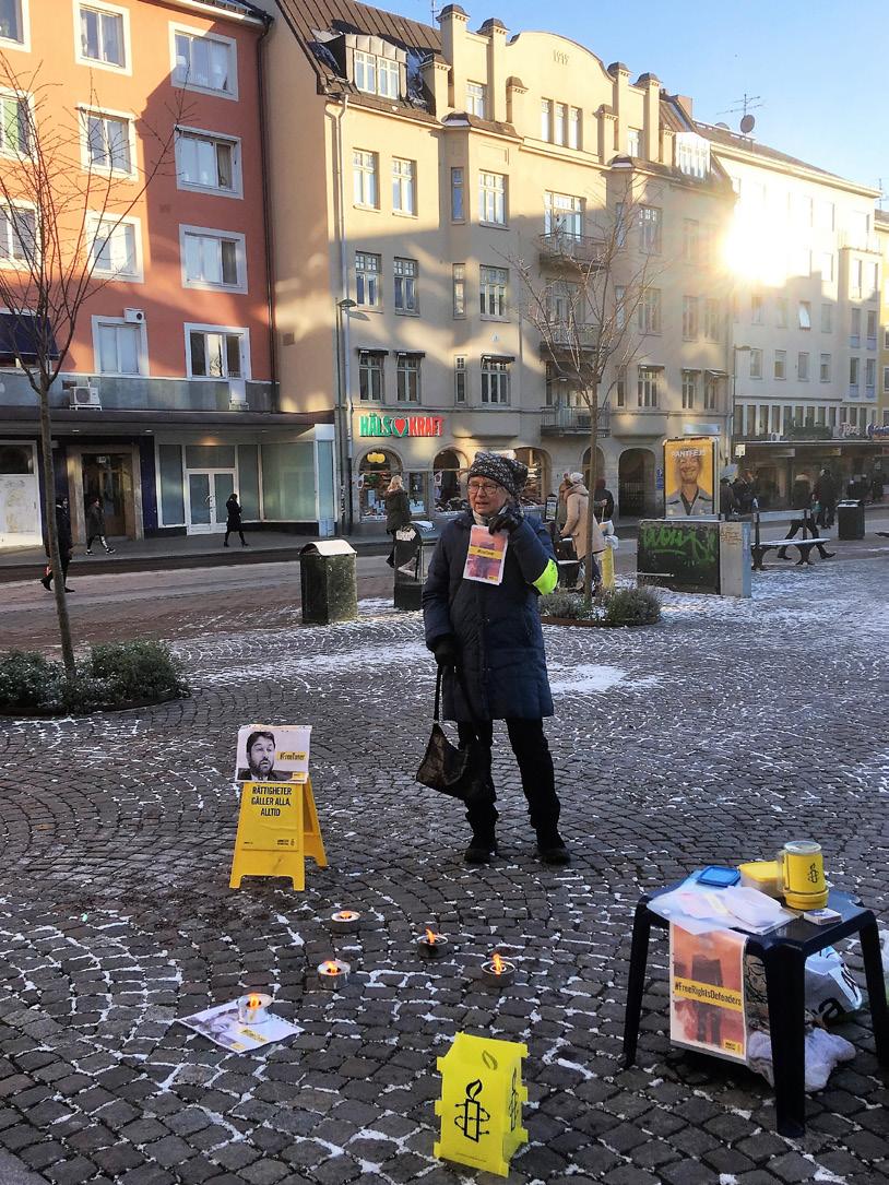 Stort tack till er alla som på så kort varsel agerade för rättvisa i Turkiet!