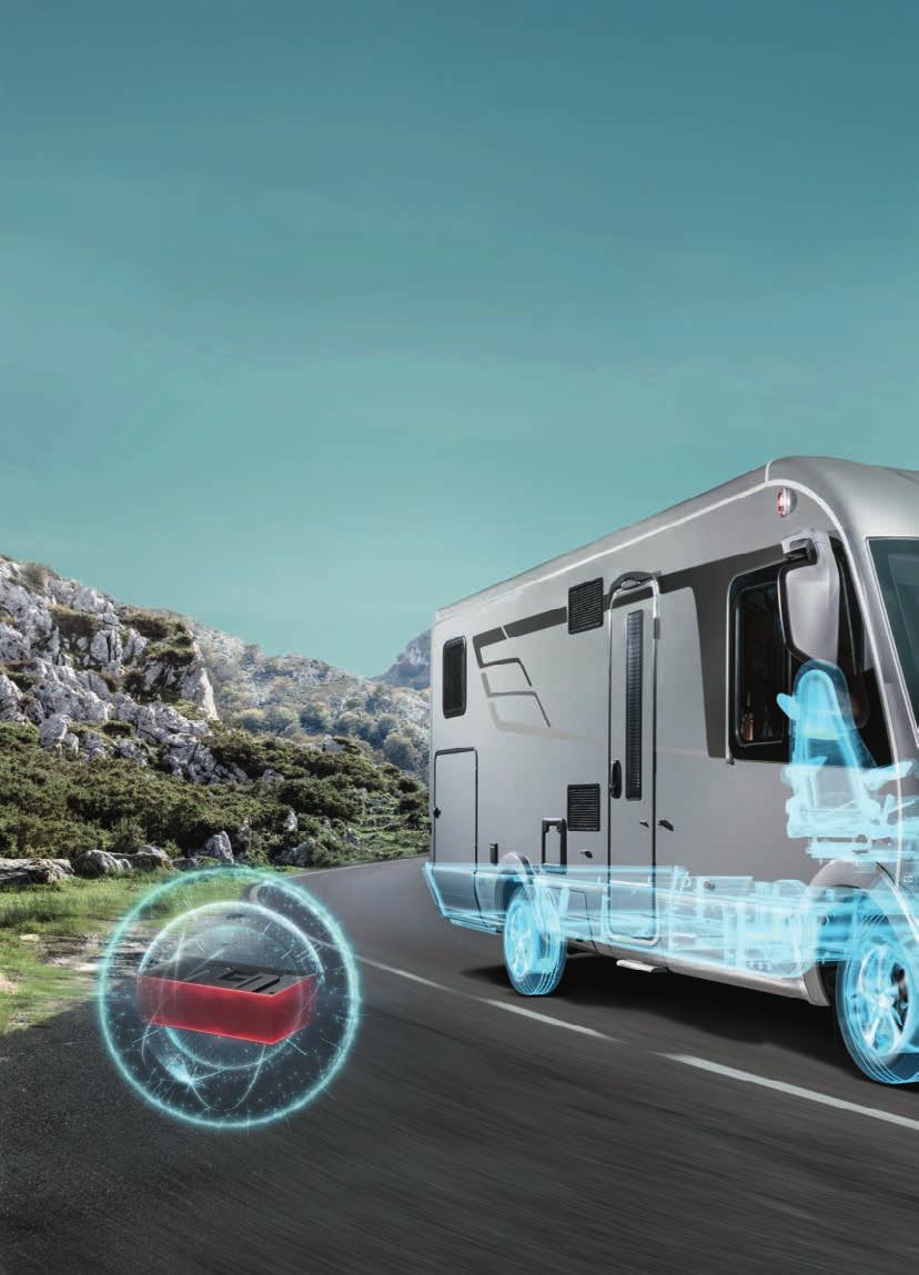 Fördubblade möjligheter Övertygande, inre värden: Enkom för nya Hymermobil B-klass SL har vi utvecklat det innovativa SLC-chassit*.
