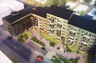 Plåtslageri AB ÅSAVÄGEN 13B 572 35, OSKARSHAMN Nybyggnad Flerbostadshus Byggtekniskt antal huskroppar 5st Antal våningar 11st Antal våningar under mark 1st Antal lägenheter 120st Nybyggnad av
