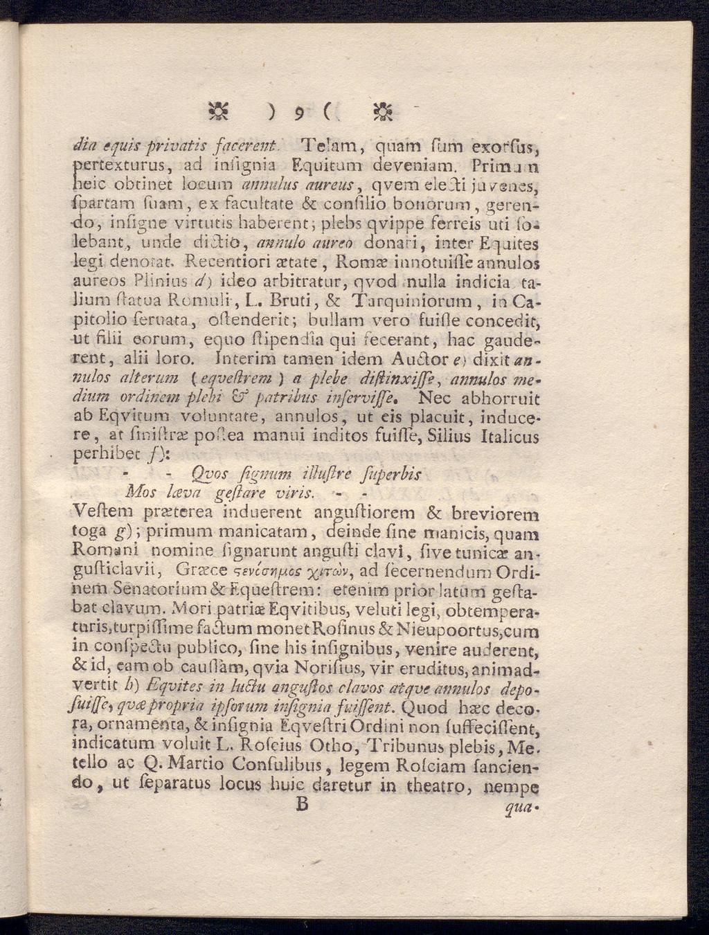 -» ) 9 (.» dia equis privatis facerent. Tclam, quam Pum exorpus, pertexturus, ad inpignia Rquitum de venia m.
